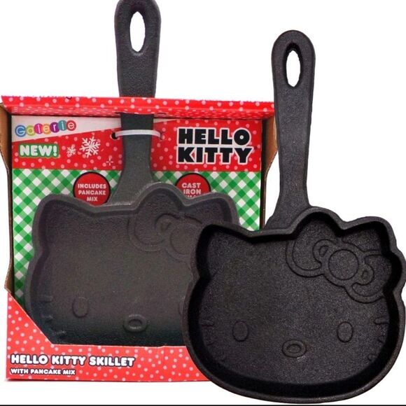 BRAND NEW Hello Kitty Pancake Skillet with Mix Stocking Stuffers Gifts for Kid - Picture 1 of 13